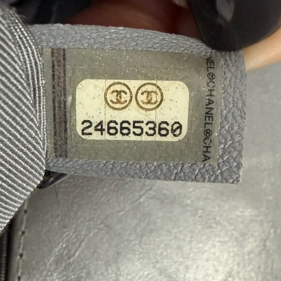 Chanel Silver Medium Boy Chain around bag - Picture 14 of 15